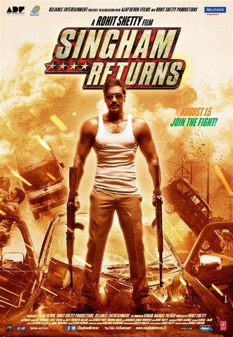 Ajay Devgn Reprises Action Hero Role in Singham Returns | BollySpice.com – The latest movies ...