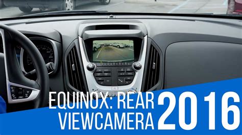 2016 Chevrolet Equinox: Rear View Camera - YouTube