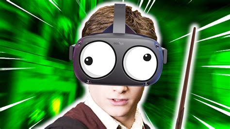 I BREAK This Harry Potter VR Simulator Using Powerful Spells - YouTube