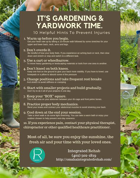 10 Safety time for yard work. | Yard work, Safety tips, Injury prevention