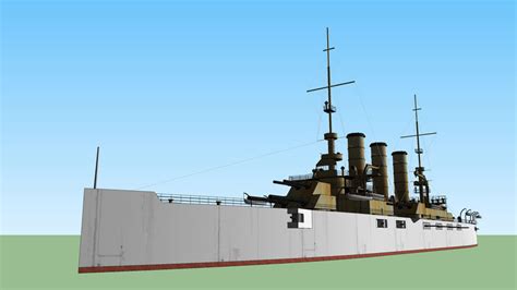 USS New Jersey (BB-16) | 3D Warehouse