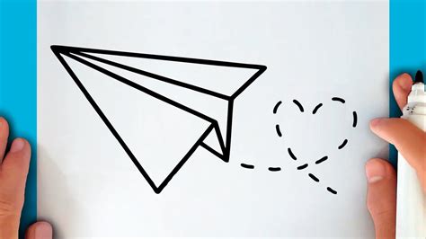 HOW TO DRAW A PAPER PLANE