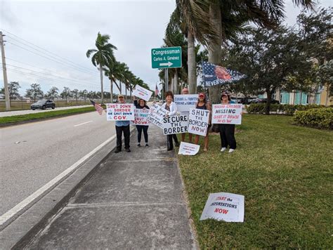 Demonstration At Representative Carlos Gimenez's office - Miami Independent