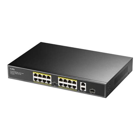 Cudy 16-Port Unmanaged PoE+ Switch - Rack Mount — Network Computer Wireless