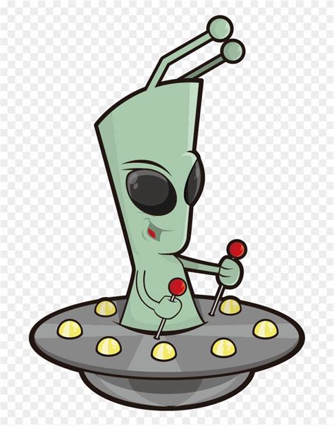 Alien Extraterrestrial Intelligence Cartoon - Cartoon Alien Png Clipart ...