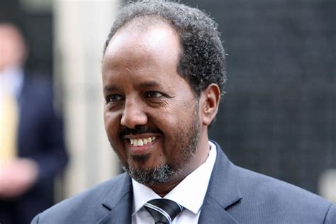 President Hassan Sheikh Mohamud gave the opening address at the Somali ...