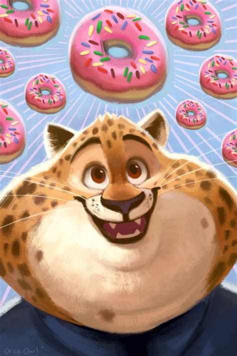 Clawhauser | Disney zootopia, Disney cartoons, Zootopia characters