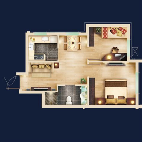 2D Floor Plan - Free PSD blocks Kit :: Behance