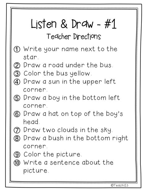 Listening Activities for Students - KaitlynngroSnow