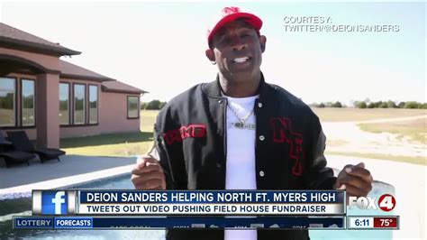 Deion Sanders helping to raise money for North Fort Myers High