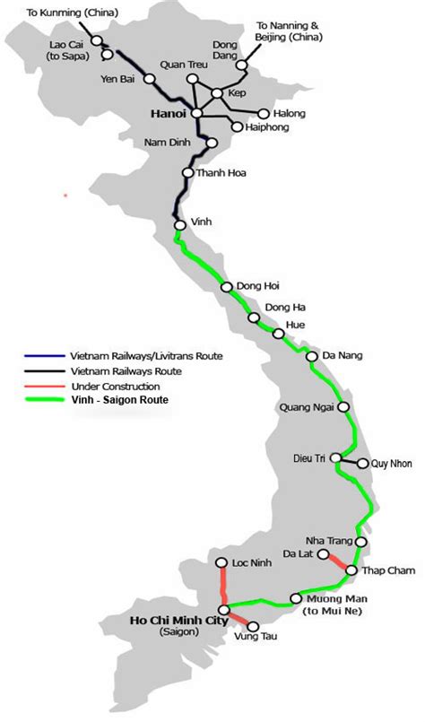 Train from Vinh to Ho Chi Minh City | Vietnam Railways