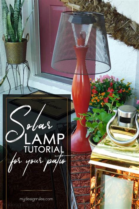 Make a DIY Solar Lamp in Under an Hour | My Design Rules