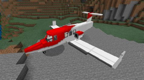 PlaneCraft Add-on (Plane & Helicopter) Mods Minecraft Bedrock