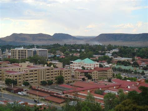 #Lesotho government complex in the capital #Maseru