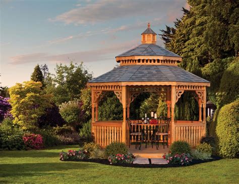 Cedar Gazebo with Pagoda Roof | 4-Outdoor