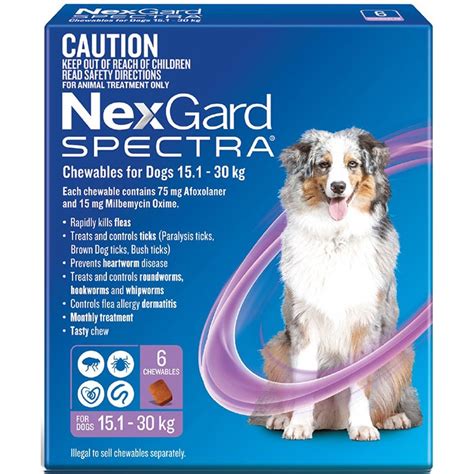 Nexgard Spectra 6 packs