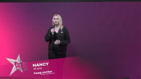 Nancy 15 ans - Swiss Voice Tour 2023, Haag Center - YouTube