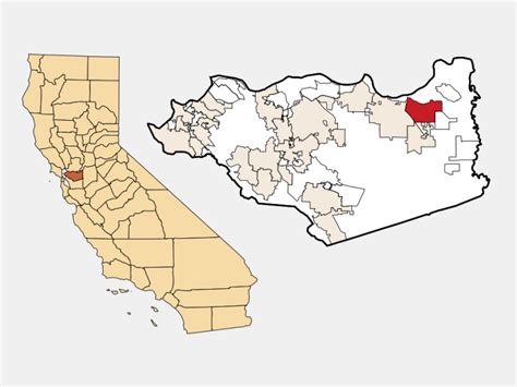 Oakley, CA - Geographic Facts & Maps - MapSof.net