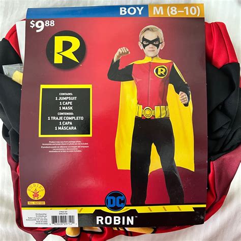 DC Robin Costume Batman & Robin, Babies & Kids, Babies & Kids Fashion on Carousell