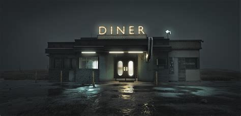 Jazmin Coe - Desert Diner| Liminal Space