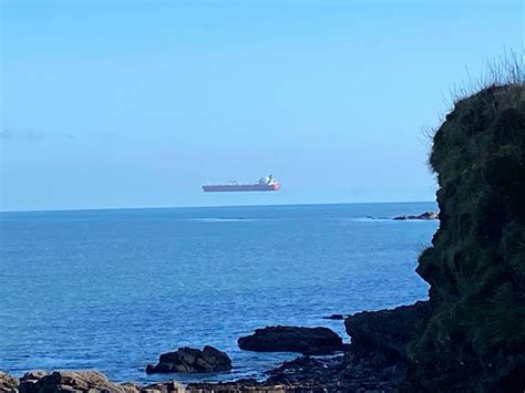 'Floating Ship' Photographed in the Sky Off the U.K. Coast | PetaPixel