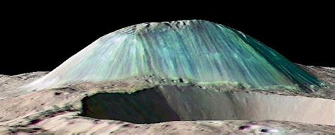 The Weird, Isolated Mountain on Ceres Is a Giant Ice Volcano - Geology In