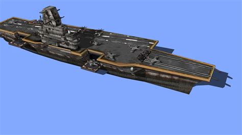 Fallout Aircraft Carrier aka Rivet City (low poly) | 3D Warehouse