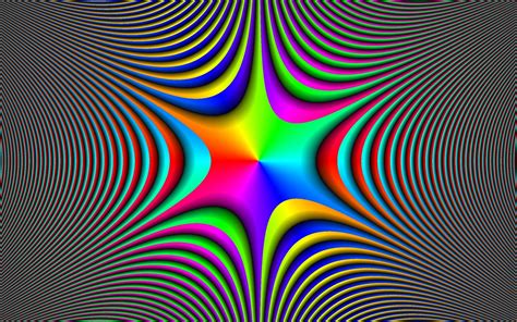 Optical Illusion Wallpaper - Rainbow Optical Illusions Background ...