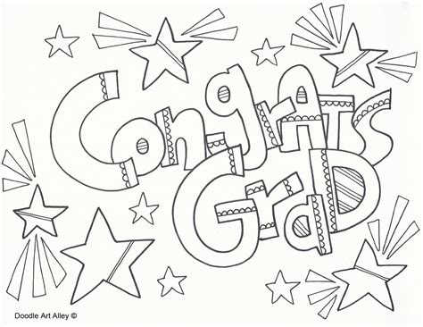 Preschool Graduation Coloring Pages