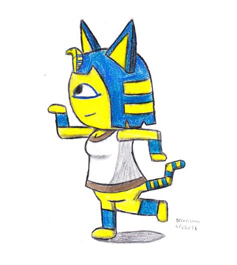 Egyptian Walk Ankha by DrChrisman on DeviantArt