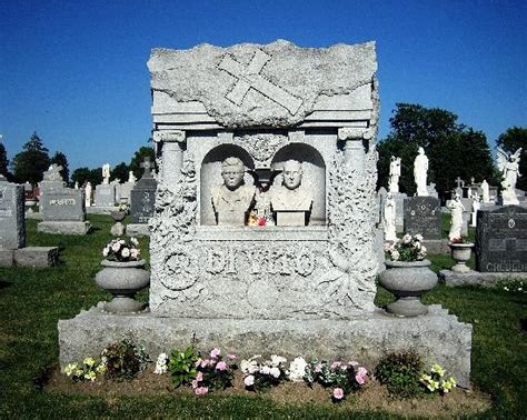 Monument with Jesus, Mary and Archangel - Picture of Mount Carmel Cemetery, Hillside - TripAdvisor