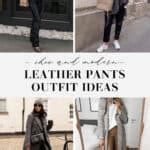 17+ Chic Leather Pants Outfit Ideas That Prove You Need A Pair!