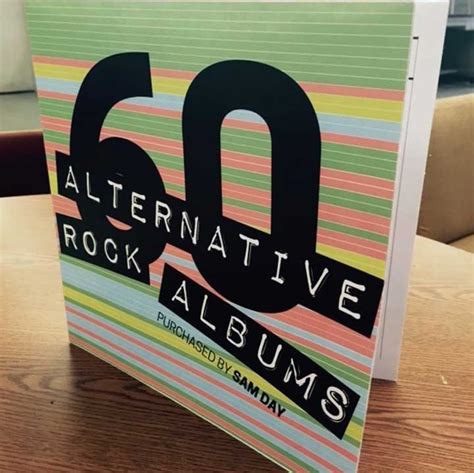 60 Alternative Rock Albums | Sam Day Design