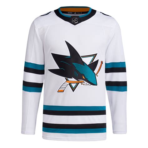 San Jose Sharks Men's Adidas Home Teal Authentic Blank Jersey