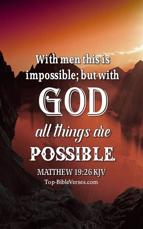 Matthew 19:26 Inspiring Bible Verse Images | Matthew 19:26 Pictures