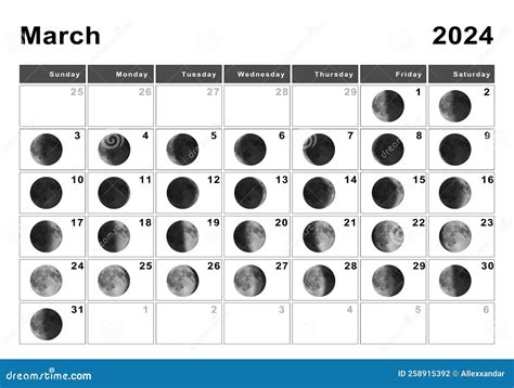 Moon Calendar In March 2024 - Calendar May 2024