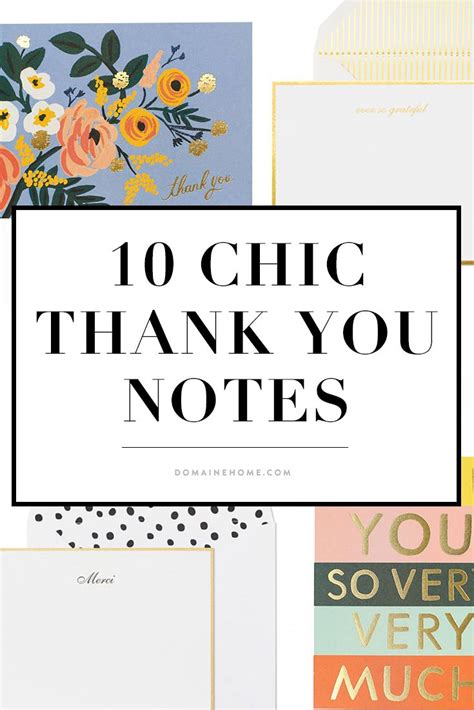 10 of The Chicest Thank You Notes | See more ideas about Awesome gifts ...