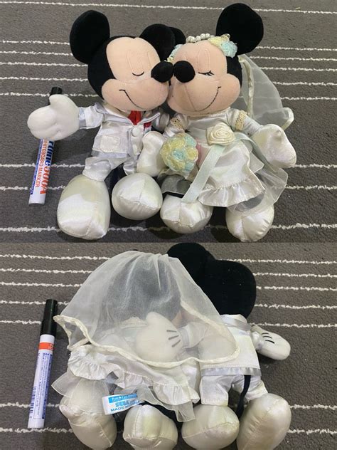 Disney Mickey & Minnie Mouse plush, Hobbies & Toys, Toys & Games on Carousell