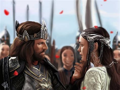 The royal wedding | Lord of the rings, Aragorn and arwen, Aragorn