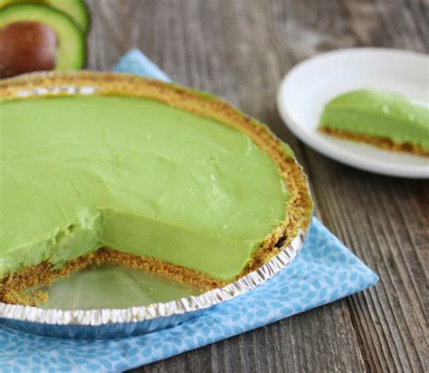 No Bake Avocado Pie - Kirbie's Cravings