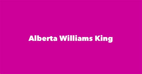 Alberta Williams King - Spouse, Children, Birthday & More