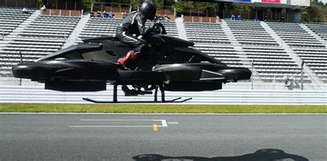 Flying motorbike unveiled in Japan, video goes viral