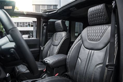 Jeep Wrangler JK (2013-2018) 4 Door Leather Interior - Project Kahn