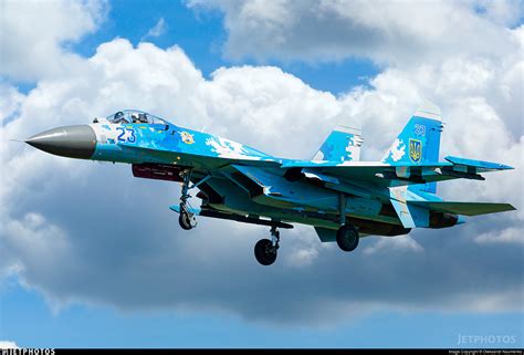 23 | Sukhoi Su-27 Flanker | Ukraine - Air Force | Oleksandr Naumenko ...