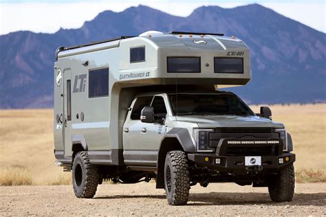 EarthRoamer adds carbon fiber monocoque to beastly off-grid motorhome