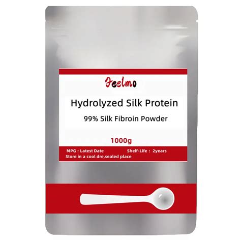 50-1000g-Hydrolyzed-Silk-Protein-Powder-silk-Fibroin-For-Moisturizing ...