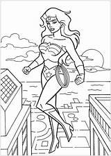 Adult Wonder Woman Coloring Book Pages sketch template