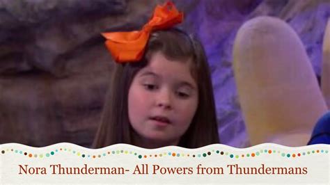 Nora Thunderman- All Powers from Thundermans - YouTube