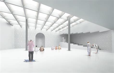 Room For Prayer: Mosque and Cultural Center / Studio Ö | ArchDaily