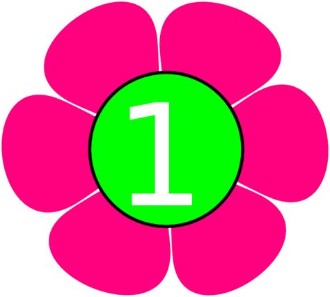 Flowers clipart number, Picture #1128707 flowers clipart number